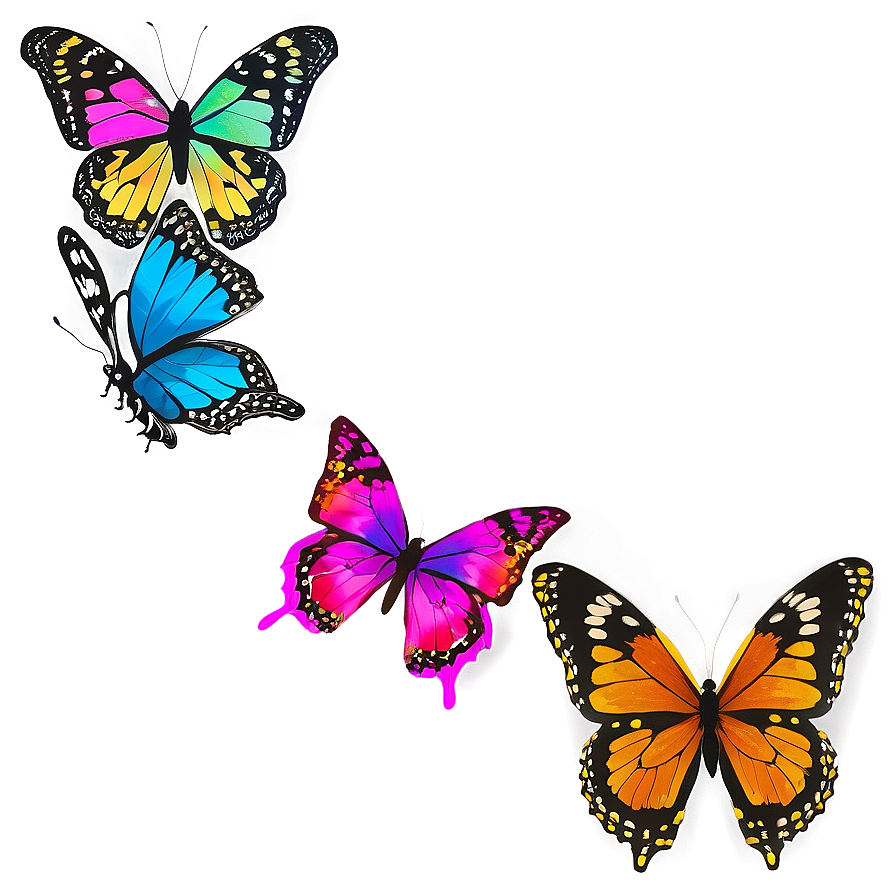 Butterfly Brilliance Png 41 PNG image