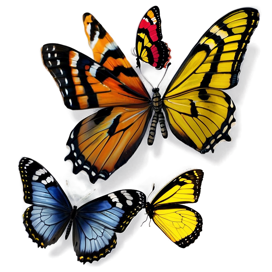 Butterfly Elegance Png 06262024 PNG image