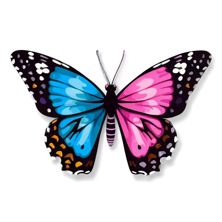 Butterfly Emoji Expression Png 04292024 PNG image