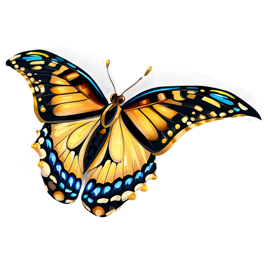 Butterfly Illustration Png 65 PNG image