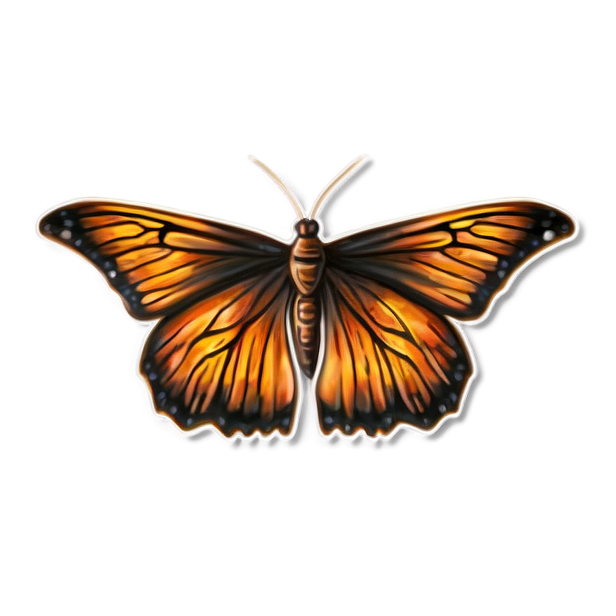 Butterfly In Amber Png 66 PNG image