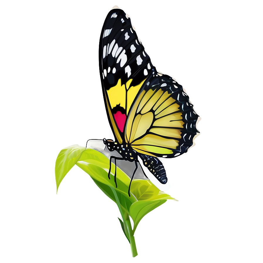 Butterfly In Nature Png 3 PNG image