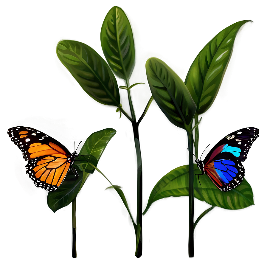 Butterfly In Nature Png 76 PNG image