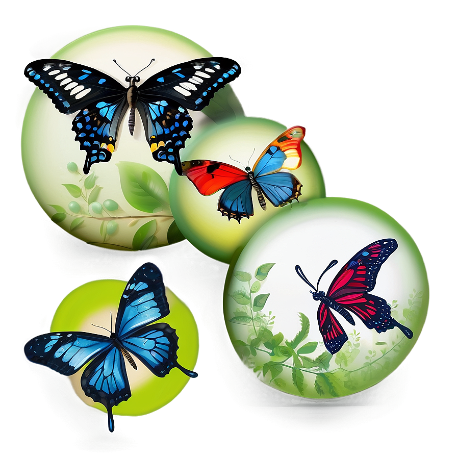 Butterfly Life Cycle Png 06262024 PNG image