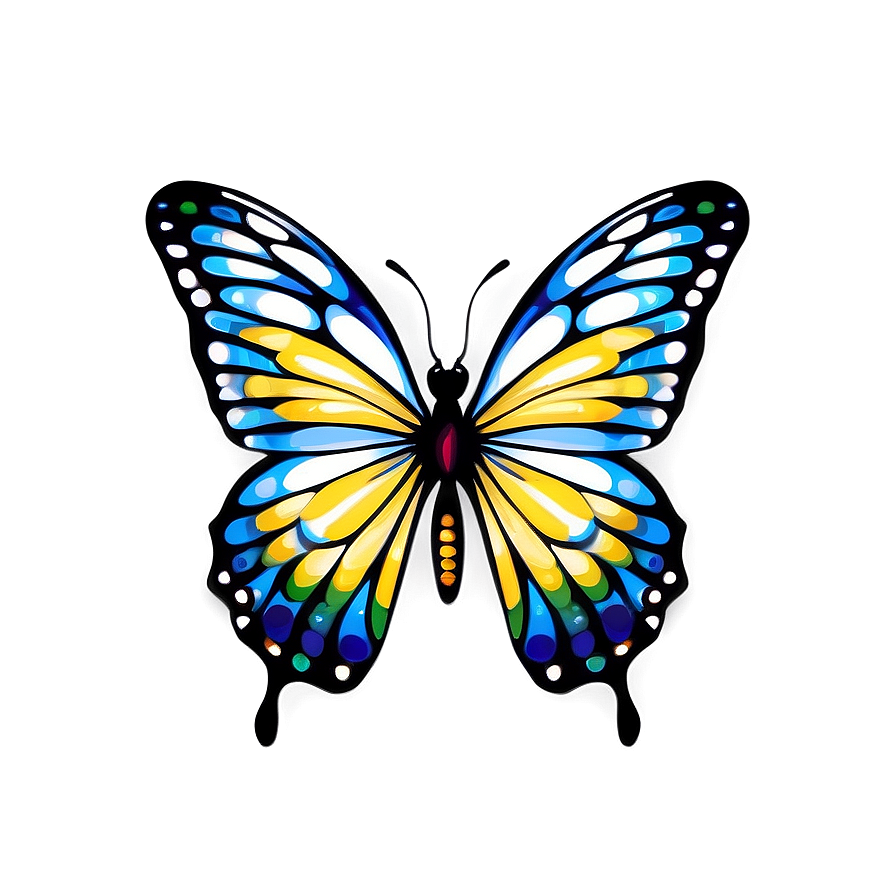 Butterfly Mandalas Png 05232024 PNG image