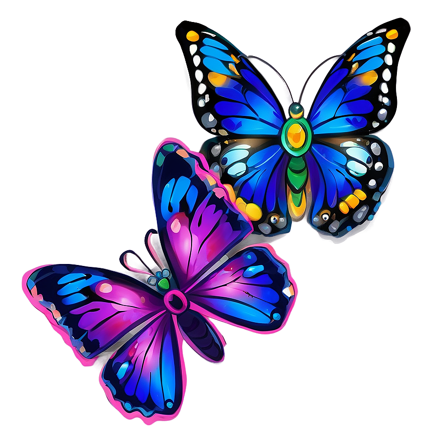 Butterfly Outline For Crafts Png 05252024 PNG image