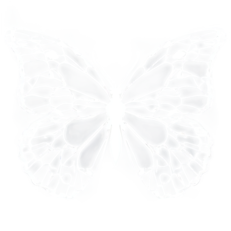 Butterfly Outline Transparent Png Dxg51 PNG image
