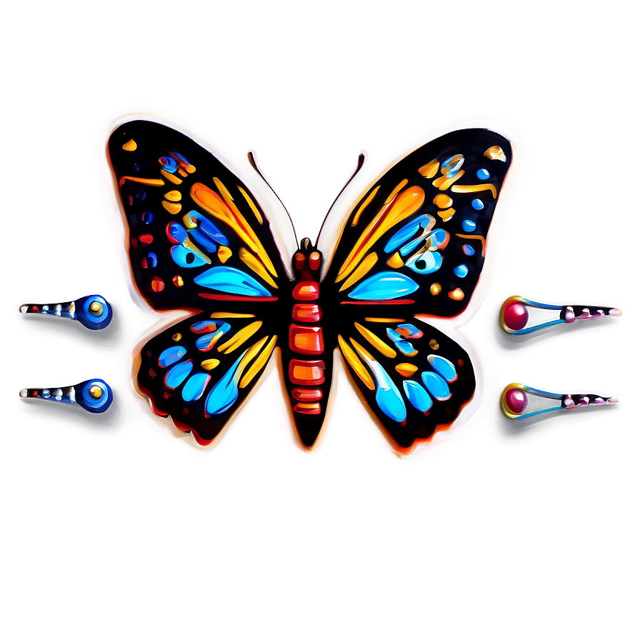 Butterfly Outlines Png 05232024 PNG image