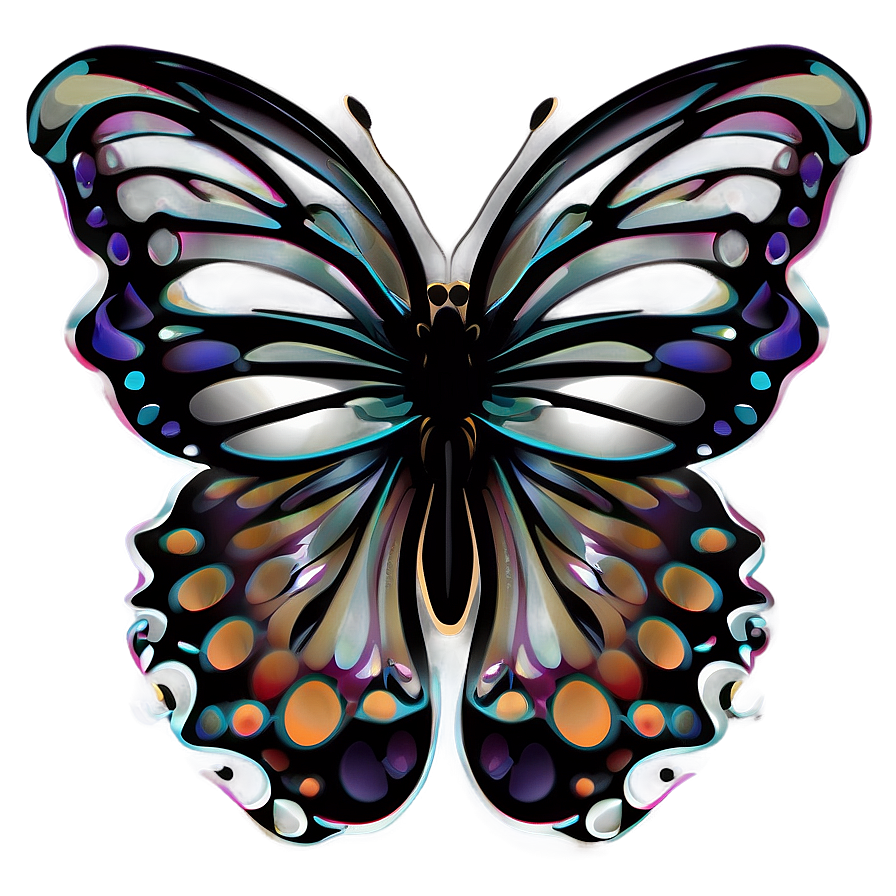 Butterfly Silhouette Outline Png Yli41 PNG image