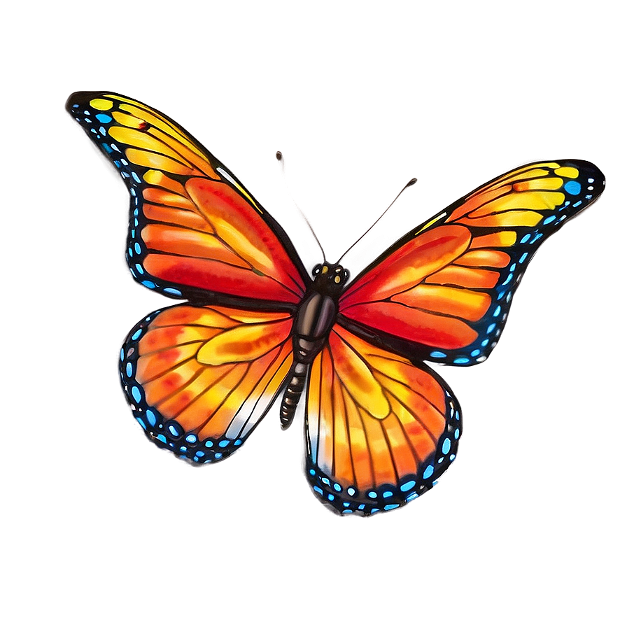 Butterfly Splendor Png 10 PNG image