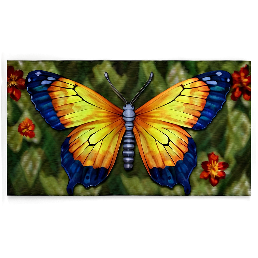 Butterfly Tapestry Png Bjs36 PNG image