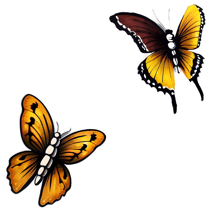 Butterfly Tattoo Png Wgb2 PNG image