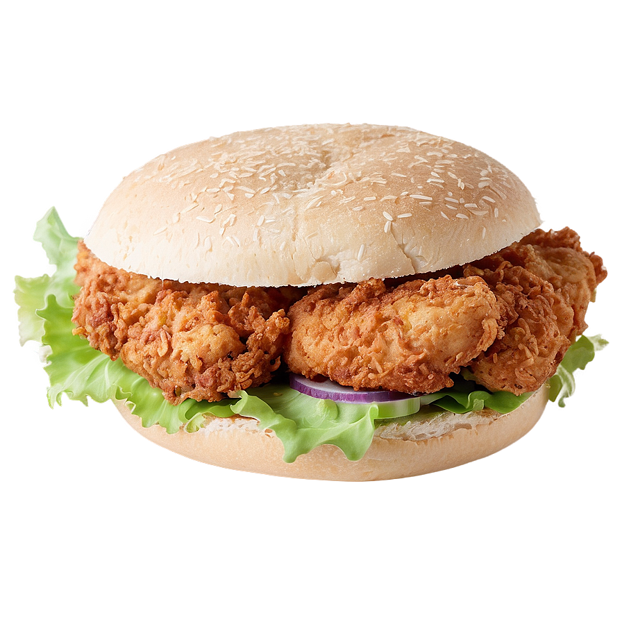 Buttermilk Fried Chicken Sandwich Png 06132024 PNG image