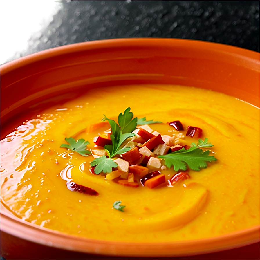 Butternut Squash Soup Png 20 PNG image