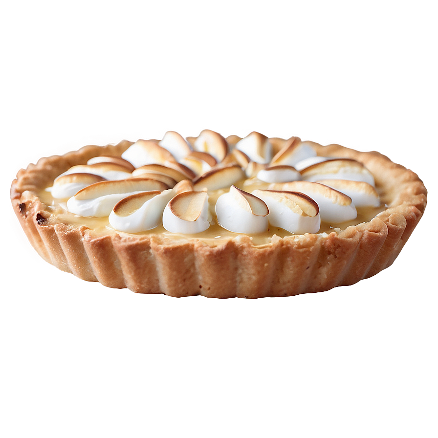 Buttery Almond Tart Pie Png 21 PNG image