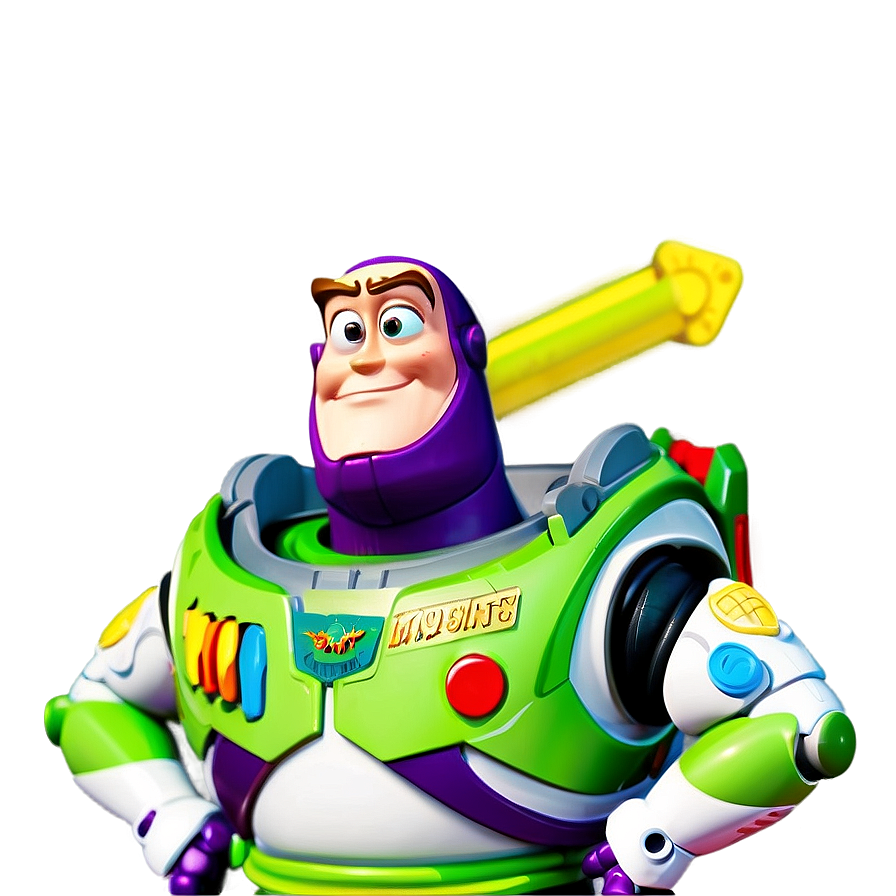 Buzz Lightyear Action Pose Png 06252024 PNG image