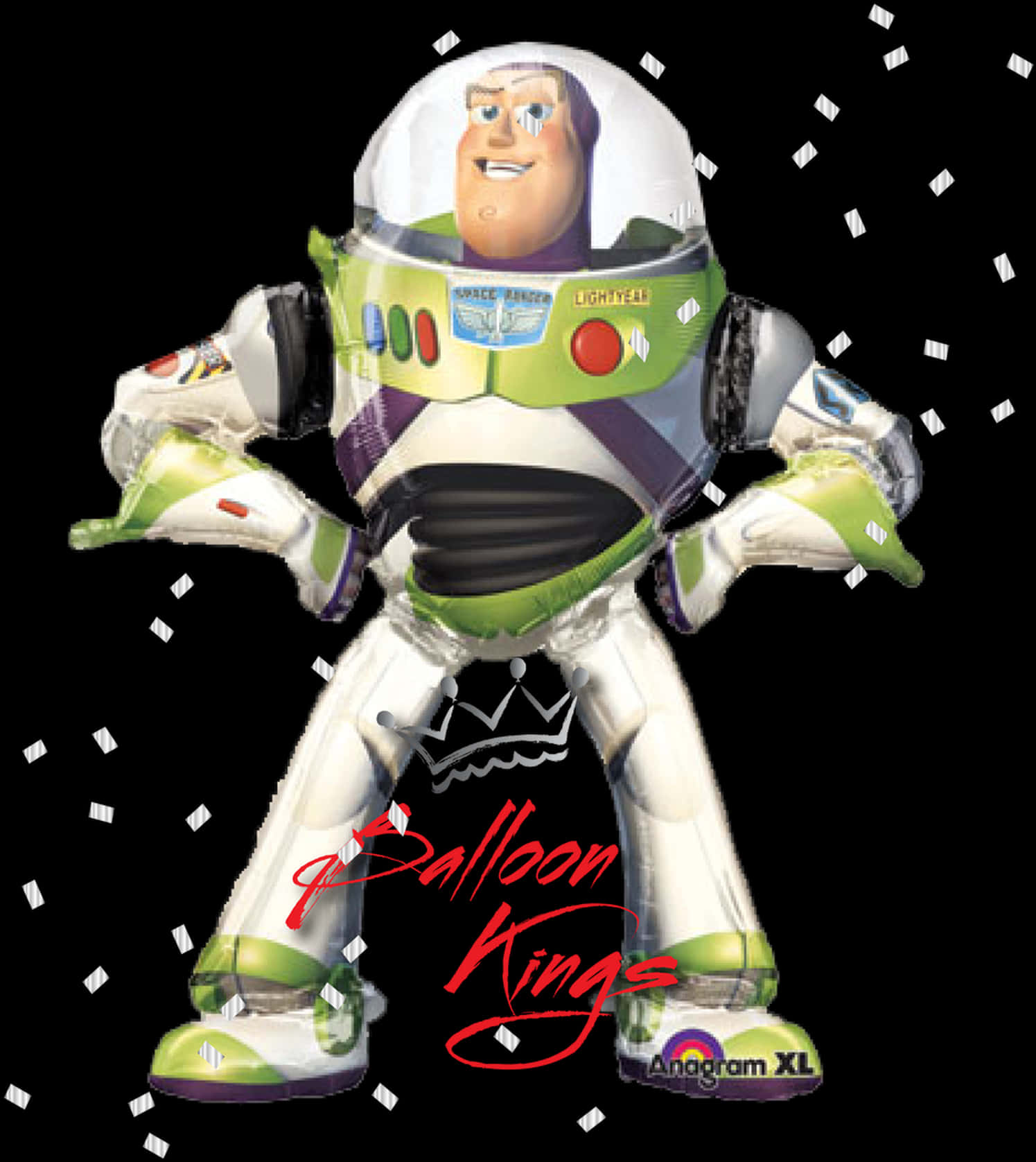 Buzz Lightyear Balloon Product PNG image
