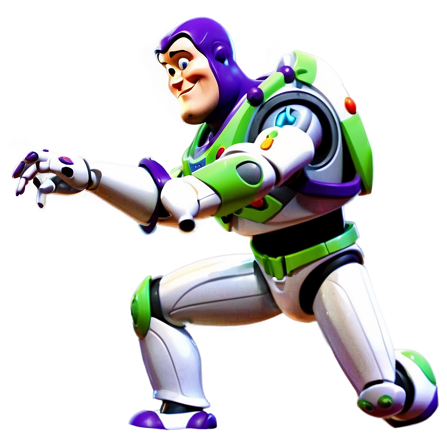 Buzz Lightyear Dynamic Action Png Tfk PNG image