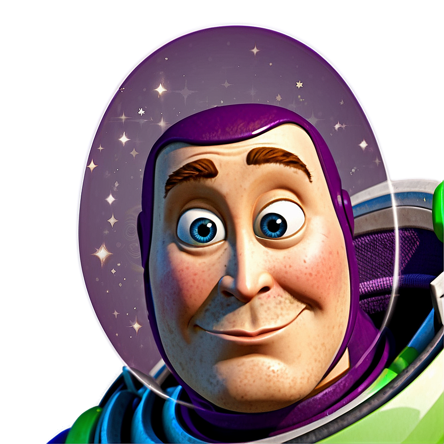 Buzz Lightyear Face Close-up Png 05232024 PNG image