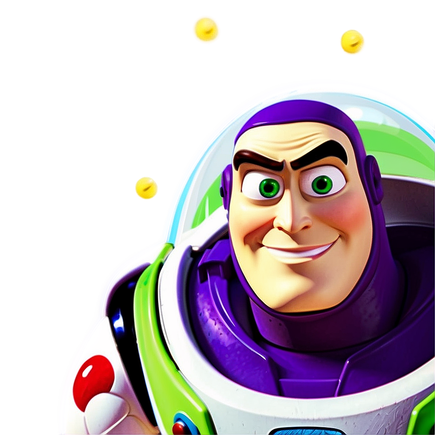 Buzz Lightyear Face Close-up Png 25 PNG image