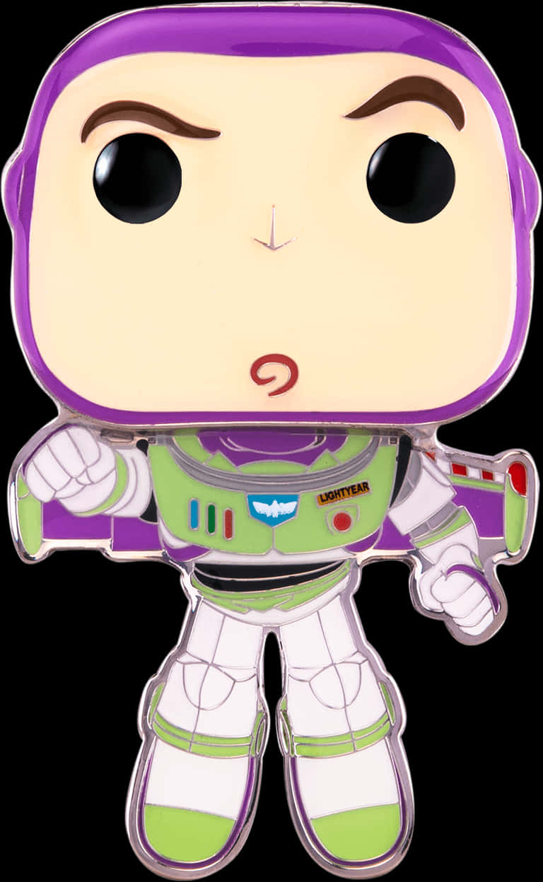Buzz Lightyear Funko Pop Figure PNG image