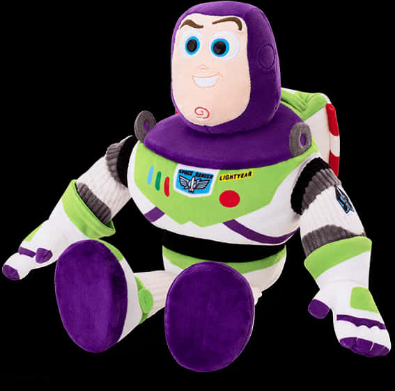 Buzz Lightyear Plush Toy PNG image