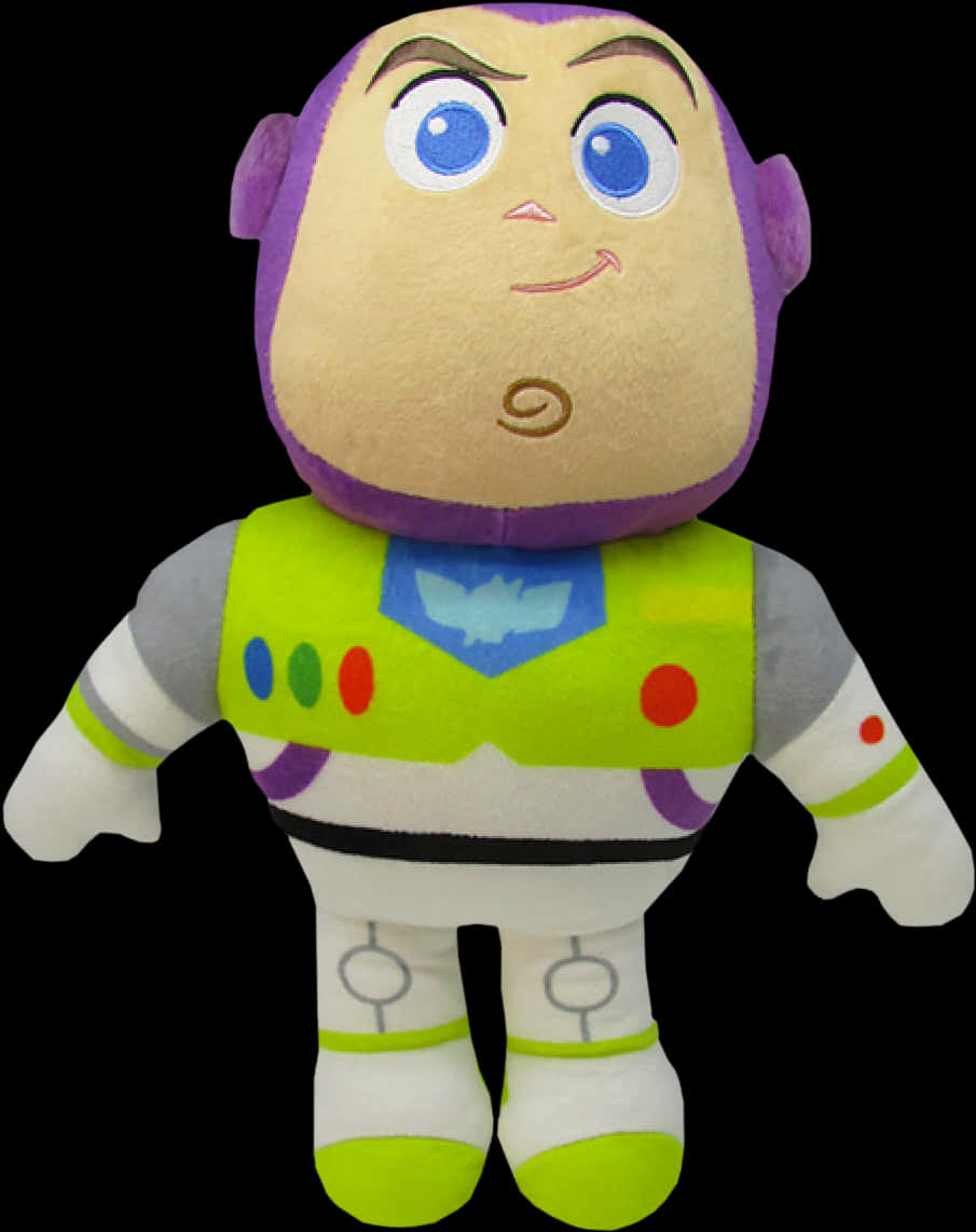 Buzz Lightyear Plush Toy PNG image