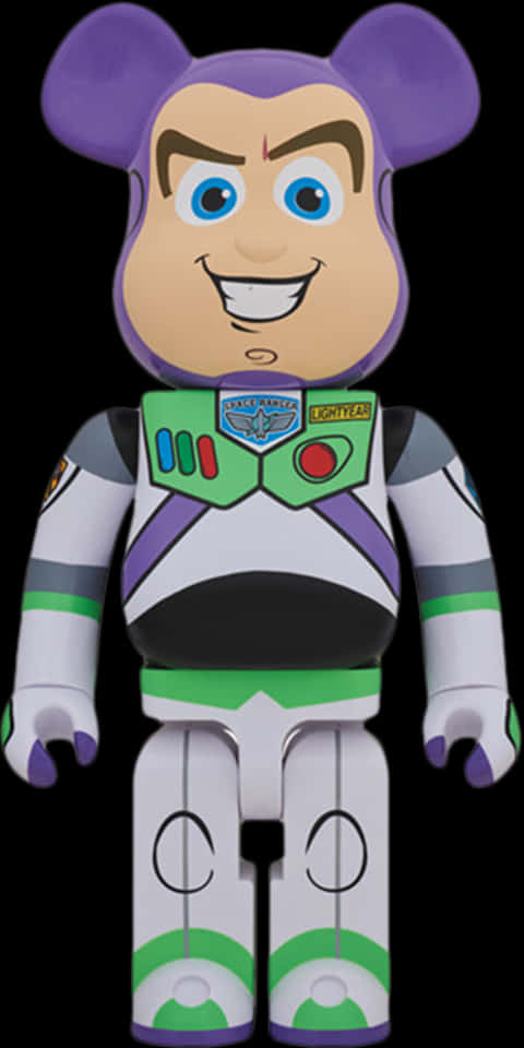 Buzz Lightyear Toy Figure PNG image