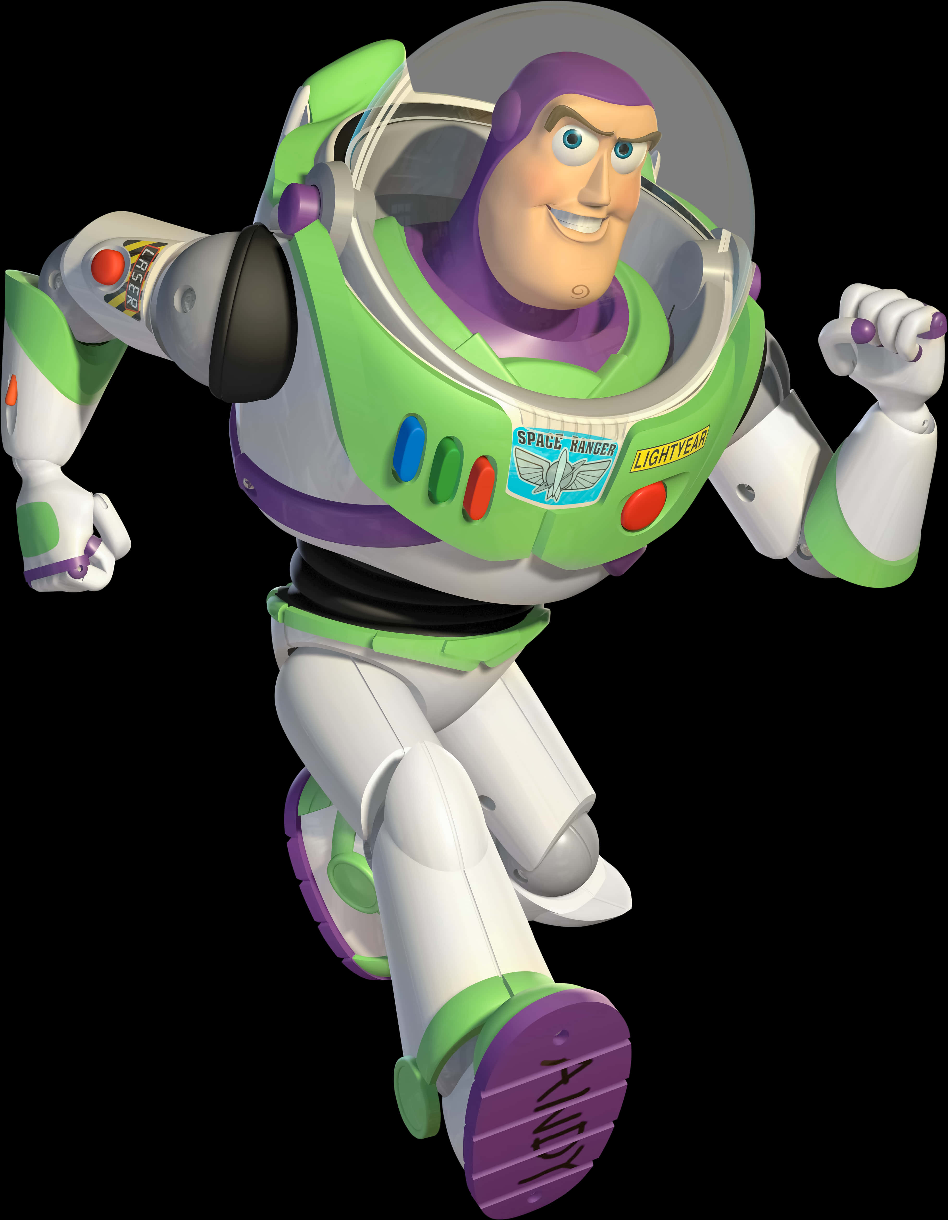 Buzz Lightyear Toy Story Character PNG image