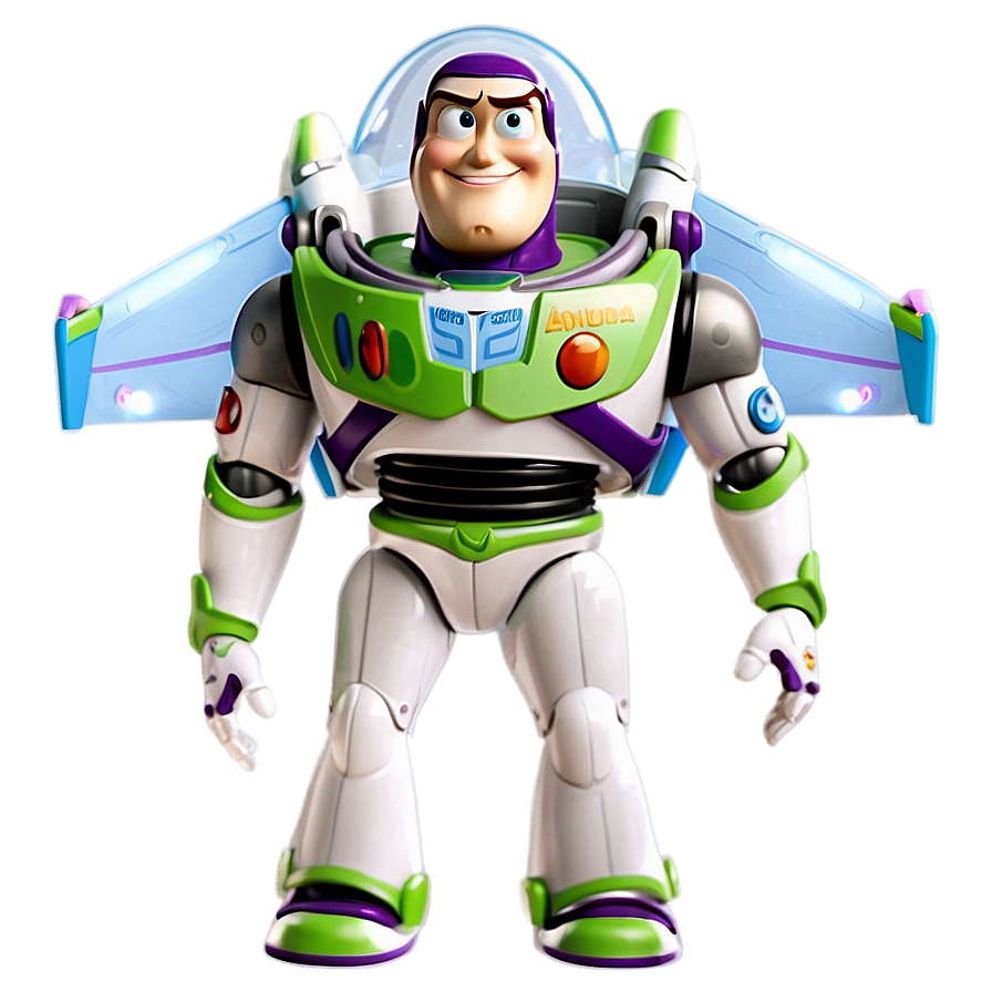 Buzz Lightyear Wings Deployed Png Vpf52 PNG image