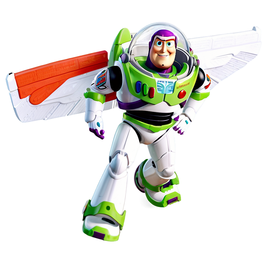 Buzz Lightyear Wings Extended Png 05232024 PNG image