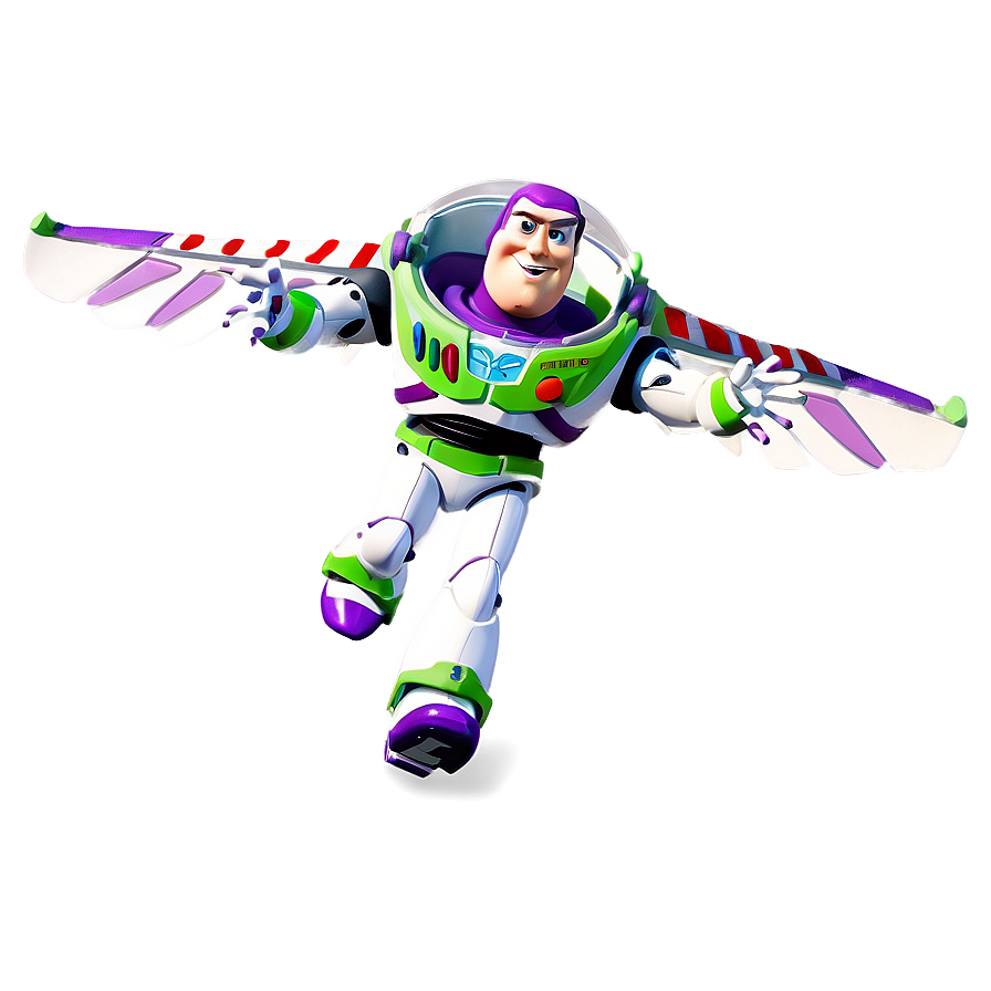 Buzz Lightyear Wings Extended Png Aei77 PNG image