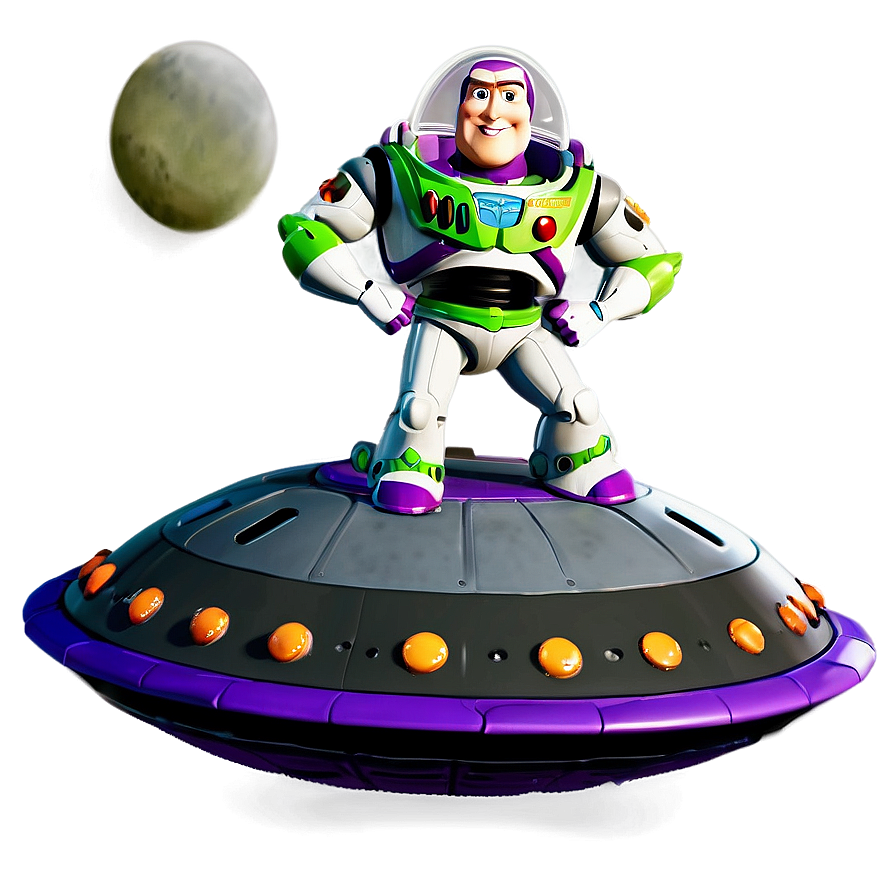 Buzz Lightyear With Spaceship Png Oym94 PNG image