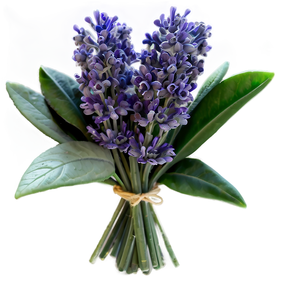 Bygone Lavender Posy Png 60 PNG image