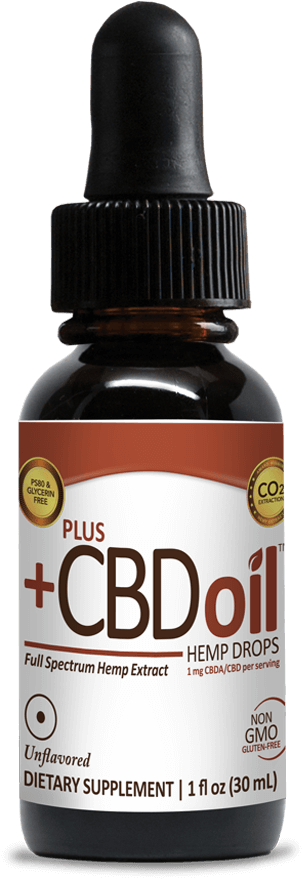 C B D Oil Dropper Bottle PNG image