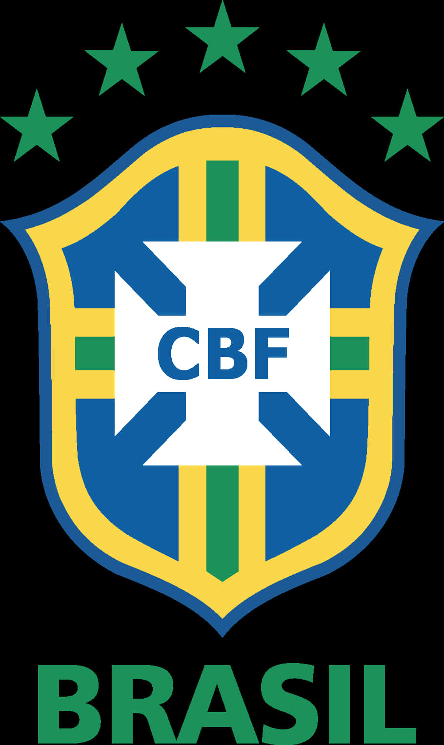 C B F Brazil Football Confederation Logo PNG image