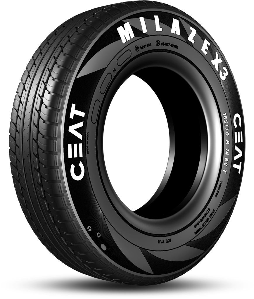C E A T_ Milaze_ X3_ Tyre_ Display PNG image
