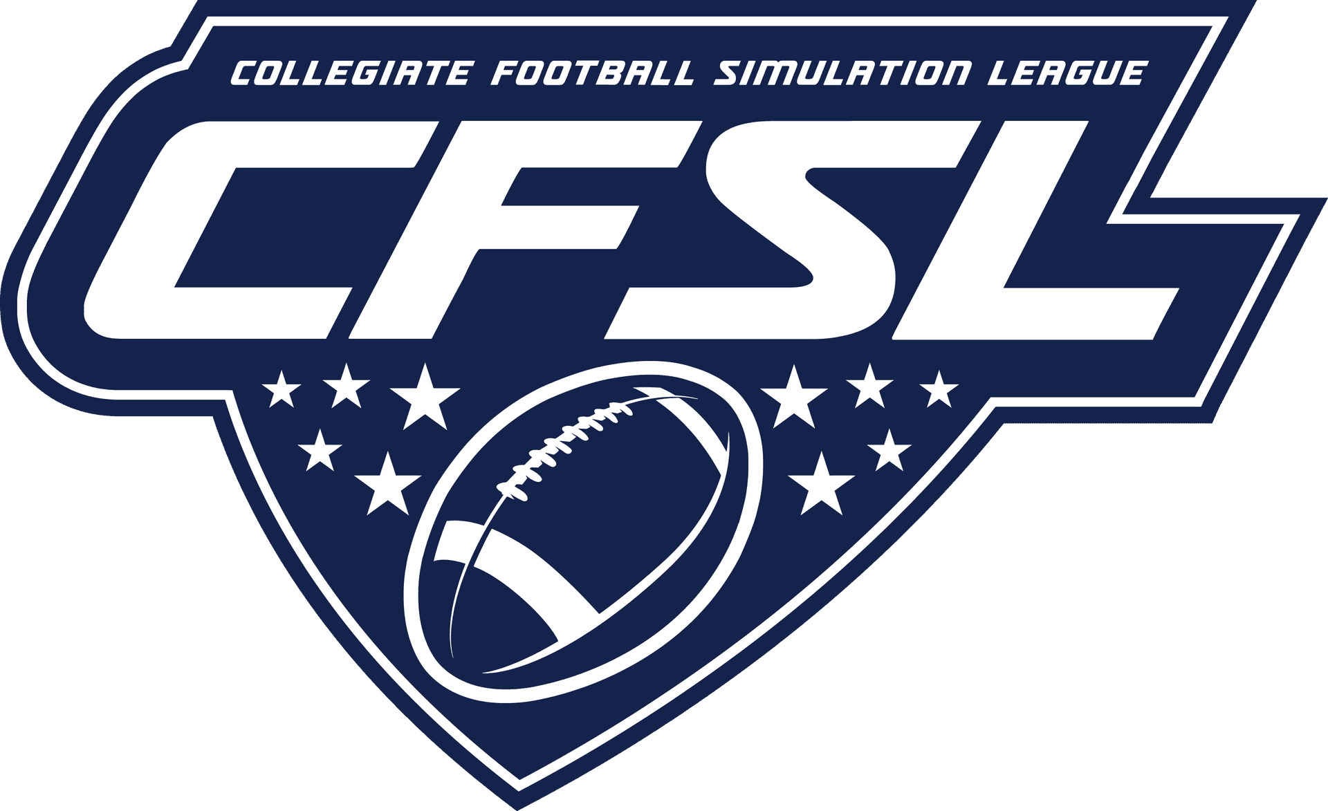 C F S L Collegiate Football Simulation League Logo PNG image