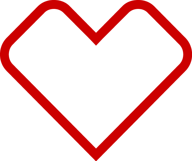 C V S Health Heart Outline Logo PNG image
