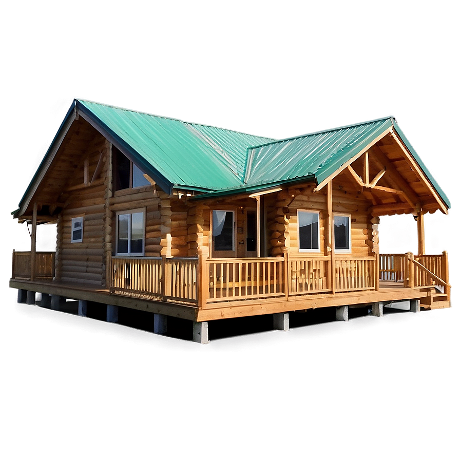 Cabin With Wraparound Deck Png 26 PNG image