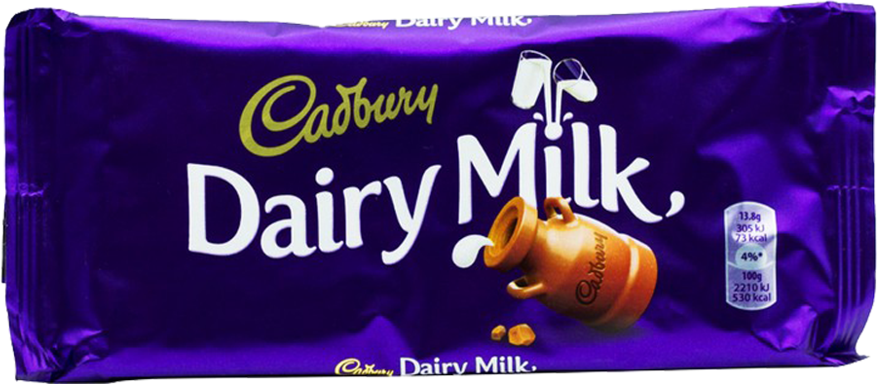 Cadbury Dairy Milk Chocolate Bar PNG image