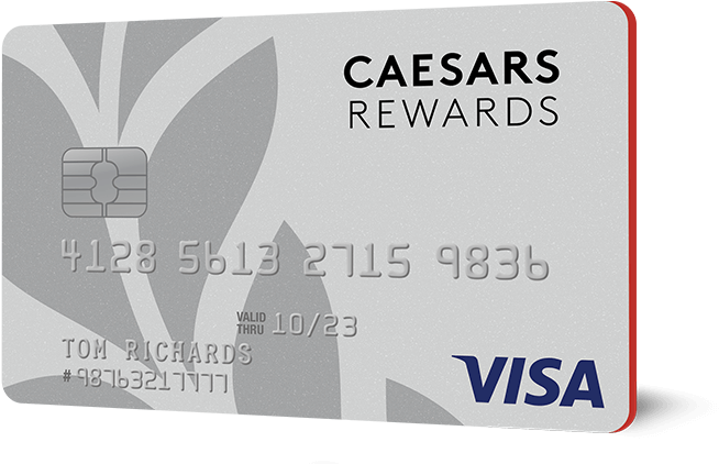 Caesars Rewards Visa Card PNG image