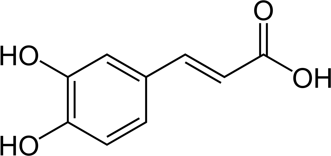 Caffeine Molecule Structure PNG image