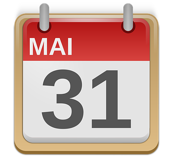 Calendar Icon May31 PNG image