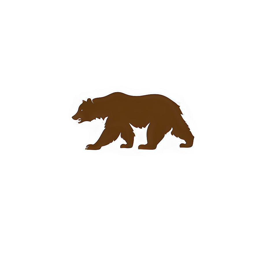 California Bear Mascot Png 06262024 PNG image