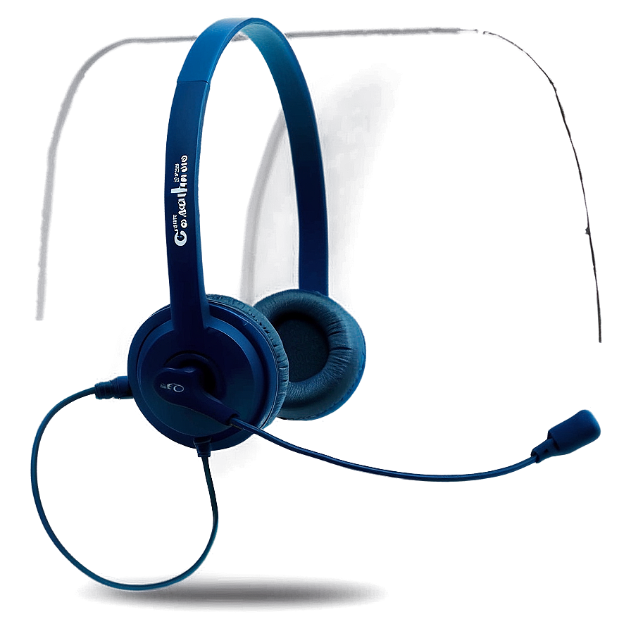 Call Center Headset Png 05252024 PNG image