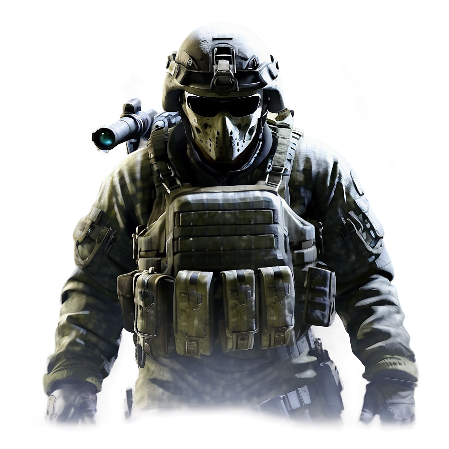 Call Of Duty Ghost Character Png Vga67 PNG image