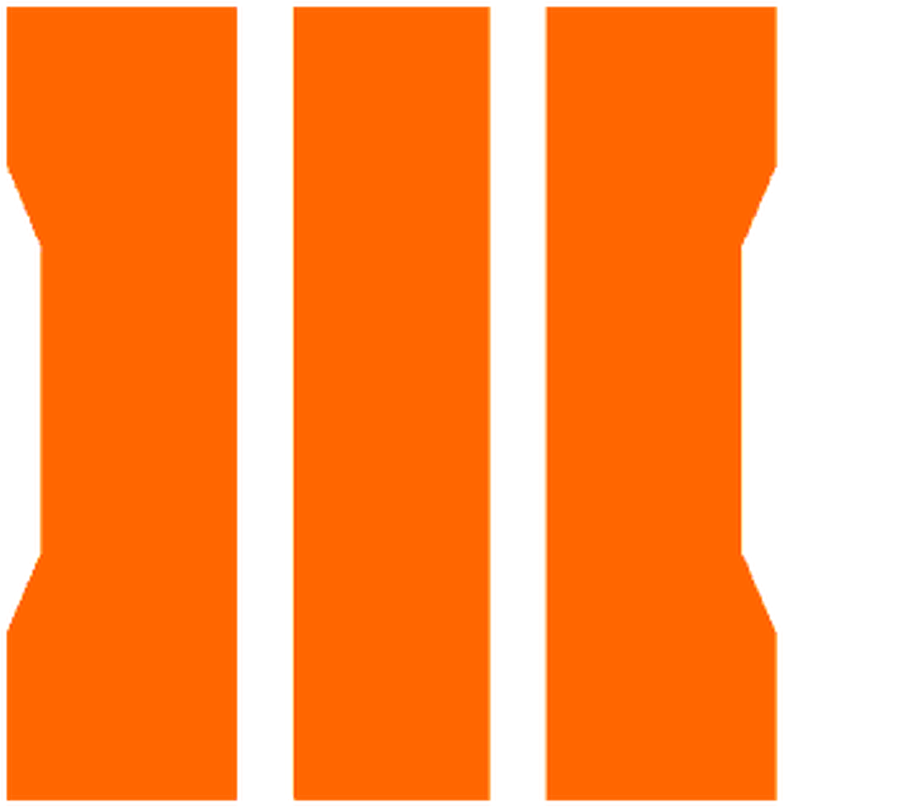 Callof Duty Logo Orange PNG image