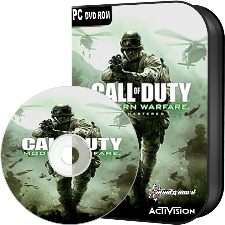 Callof Duty Modern Warfare Remastered P C D V D PNG image