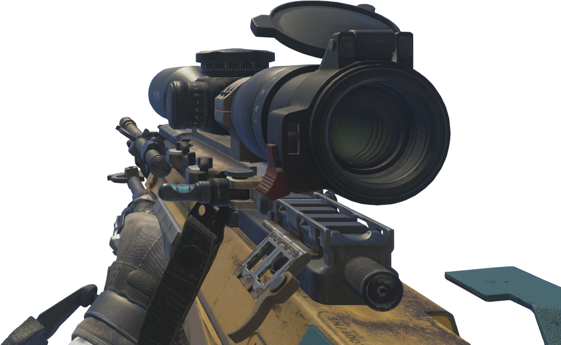 Callof Duty Sniper Rifle Aim PNG image